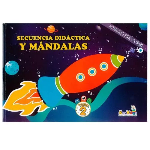 Cartilla didáctica para niños, actividades y mandalas para colorear - Secuencia didáctica
