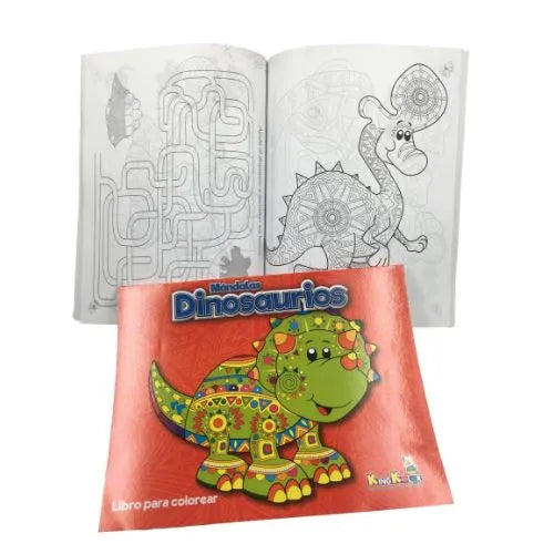 Mandalas para colorear - Dinosaurios