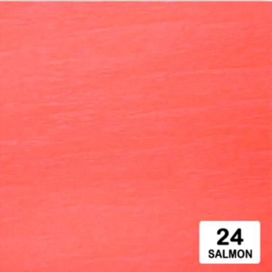 Papel crepe, papel pinocho, papel corrugado o papel crespón - Salmon