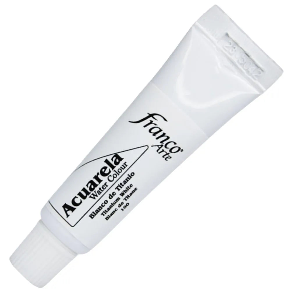 Acuarela en tubo 15ml Franco Arte - Blanco de Titanio 100
