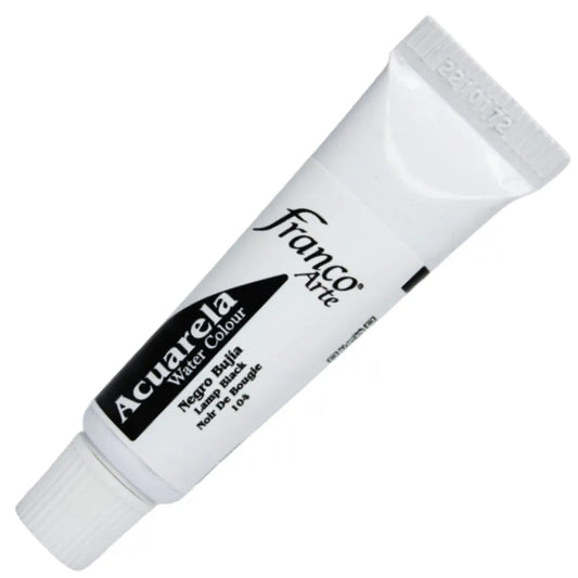 Acuarela en tubo 15ml Franco Arte - Negro Bujia 104
