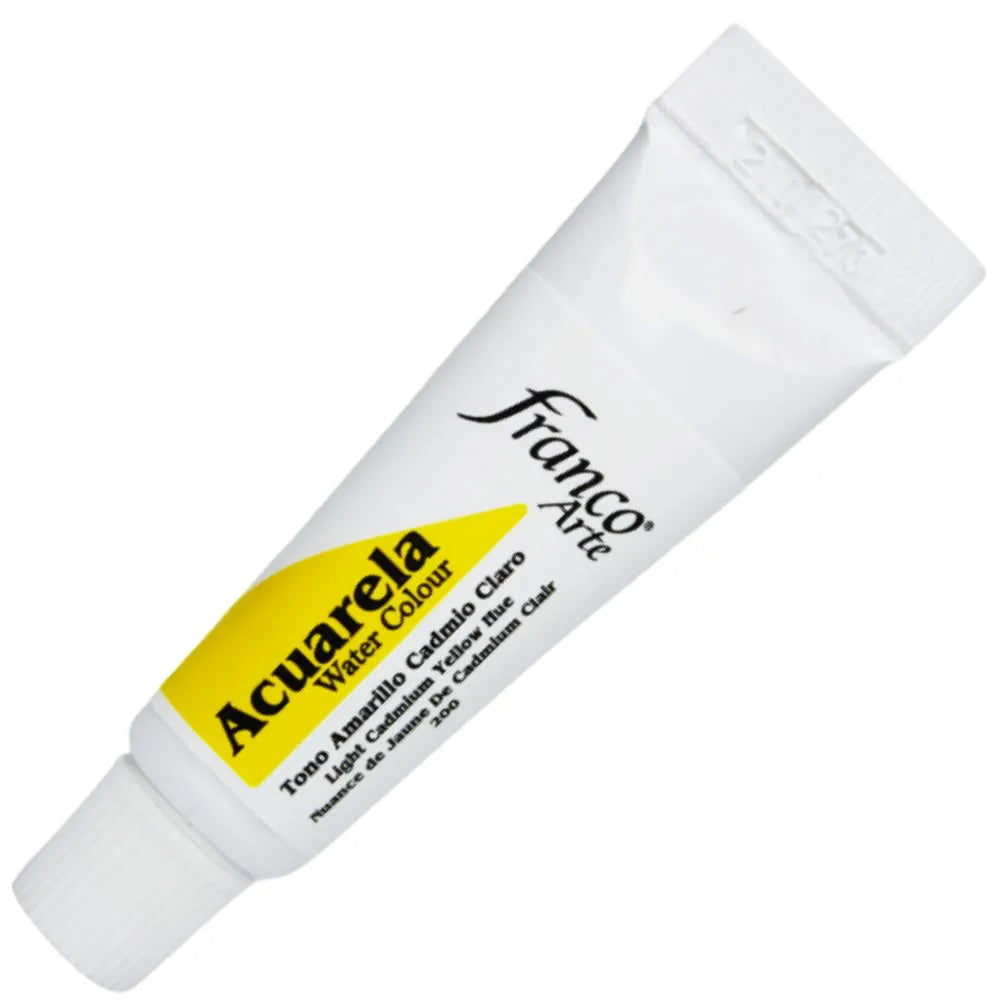 Acuarela en tubo 15ml Franco Arte - Amarillo Cadmio Claro 200