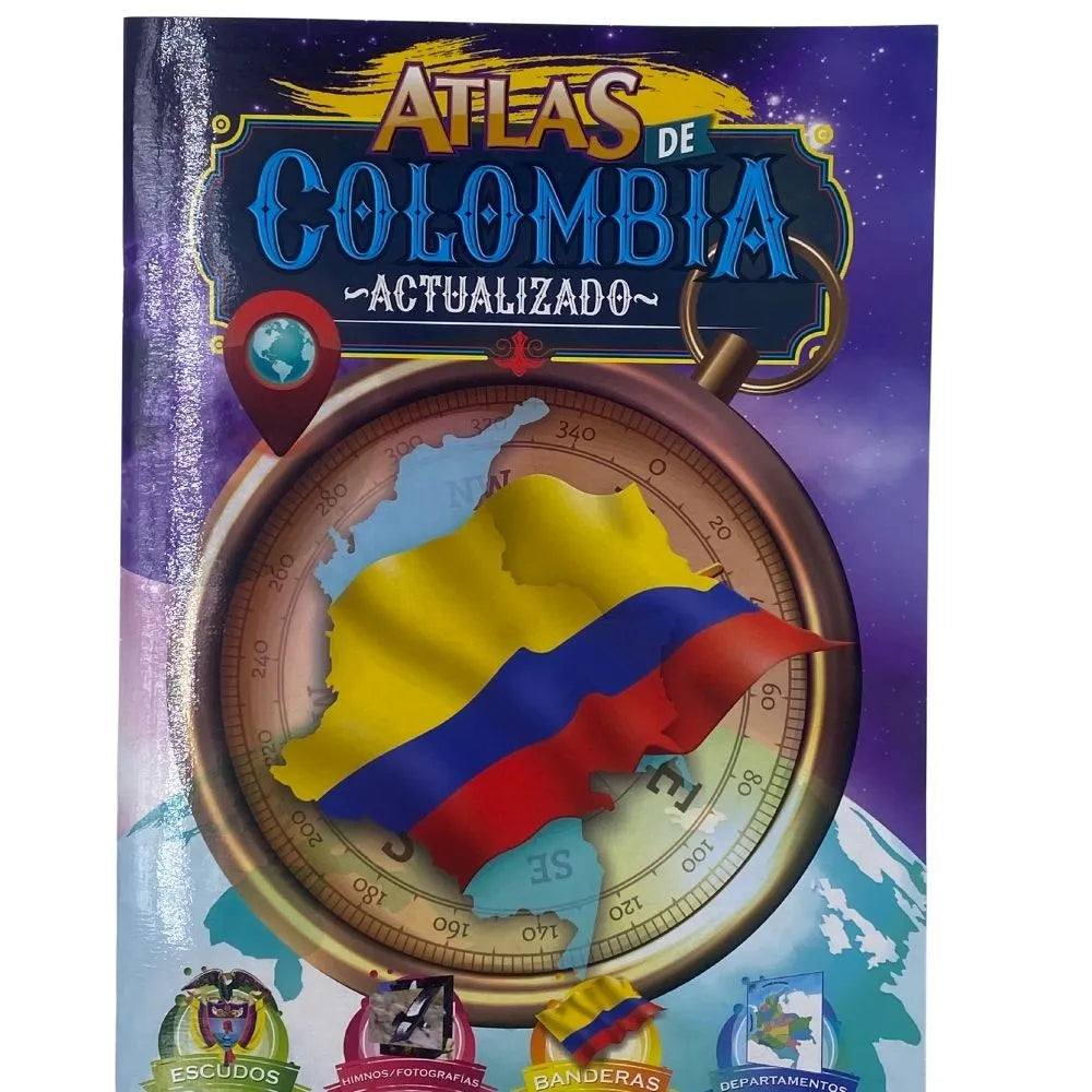 Atlas Colombia con información estadística