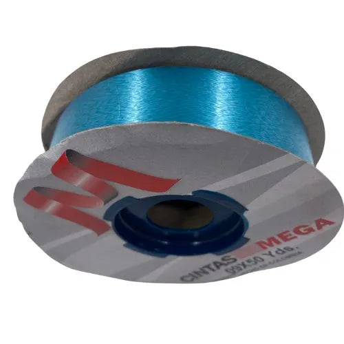 Cinta de Papel Para Moños 09X50 Azul aguamarina