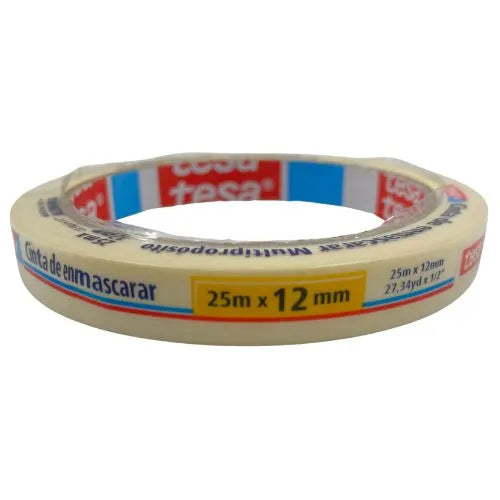Cinta adhesiva Enmascarar 12 x 25 Tesa