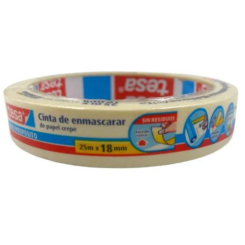 Cinta adhesiva Enmascarar 18 x 25 Tesa