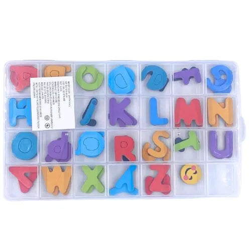 Juegos didacticos, Para Desarrollo Motriz - Cognitivo de los niños - Fichas Didacticas Caja Abecedario Magnetico