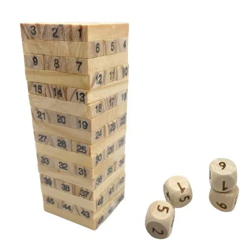 Juegos didacticos, Para Desarrollo Motriz - Cognitivo de los niños - Mesa Jenga