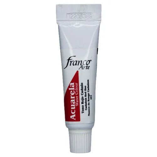 Acuarela en tubo 15ml Franco Arte - Rojo Cadmio 402