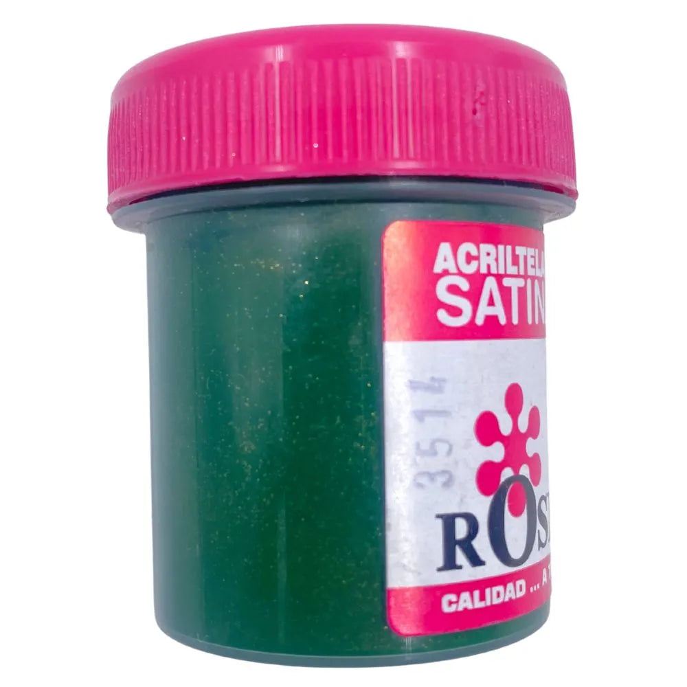 Acritela Roseta Satinada 30cc Verde Oliva