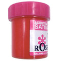 Acritela Roseta Satinada 30cc Rojo Cadmio