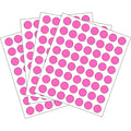 rotulos autoadhesivos circulares - 13mm Dimatic Fluorescente Fucsia