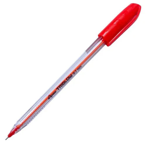 lapicero semigel 0.7mm, marca Gipao - Rojo Triglow