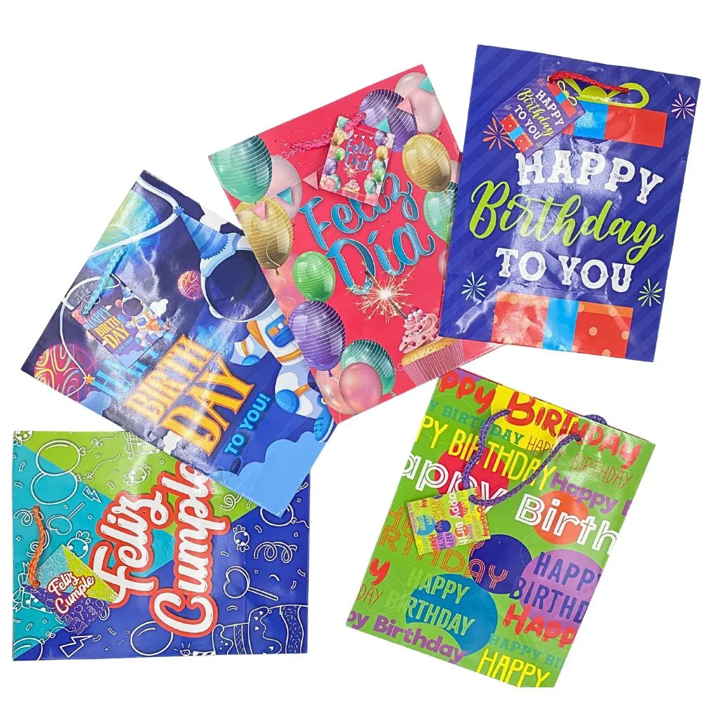 Bolsa de regalo Cumpleaños Mediana