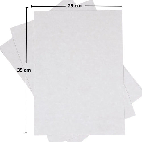 Cartón paja Blanco 25 X 35 centimetros (Octavo de pliego)