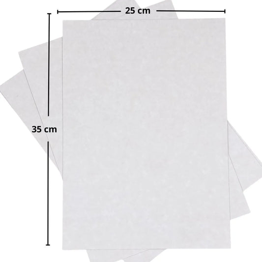Cartón paja Blanco 25 X 35 centimetros (Octavo de pliego)