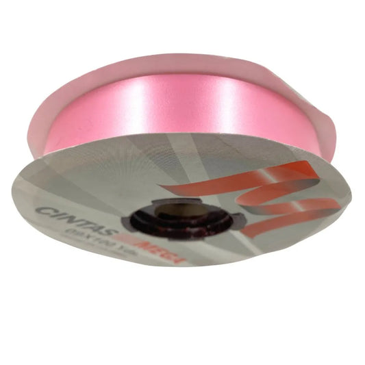 Cinta de Papel Para Moños 09X100 Rosado Confite