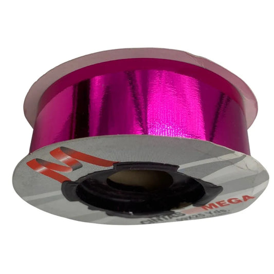 Cinta de Papel Para Moños 09X25 Fucsia metalico