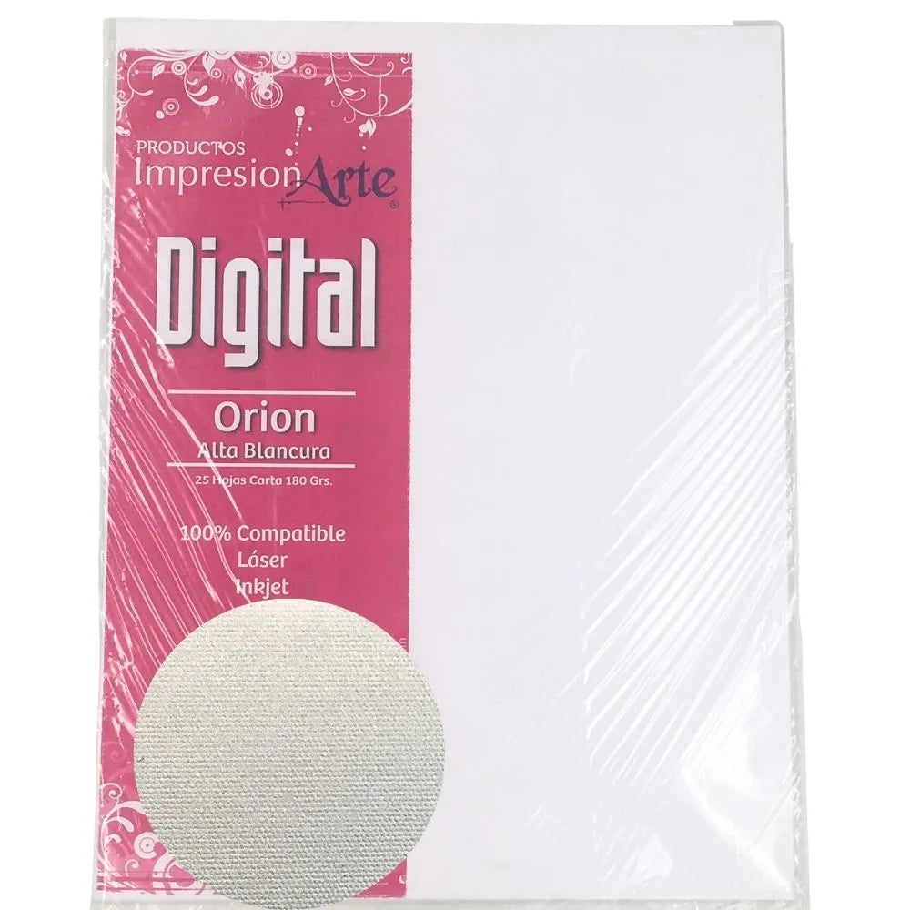 Cartulina Texturizada para Imprimir - Orion