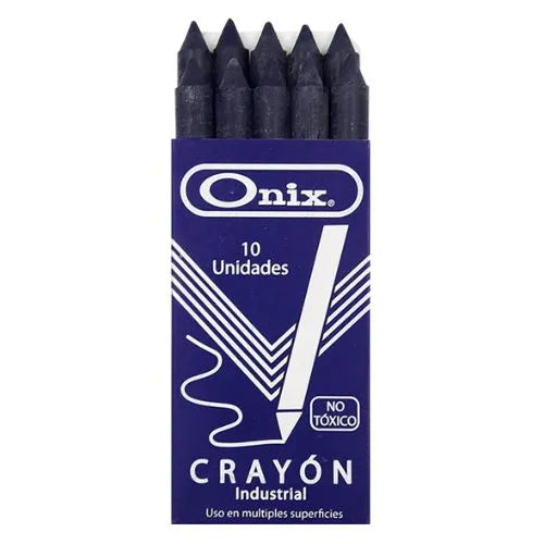 Crayones Ónix - Paquete X10 Unidades De Un Color - Azul