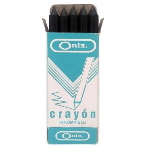 Crayones Ónix - Paquete X10 Unidades De Un Color - Negro