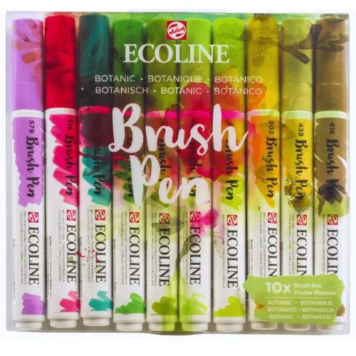 Ecoline brush pen 10 - Colores botanicos