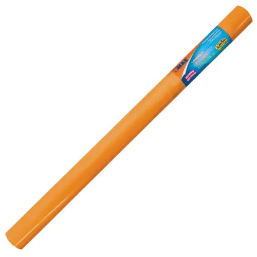 Papel Tipo Contact De Colores - 10 Metros Naranja fluorescente