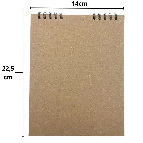 bitacora papel bond, - Rustica Media Carta