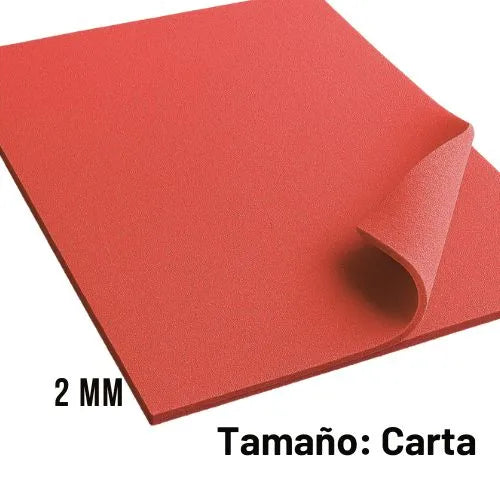 Fomi o Goma Eva - Carta Rojo