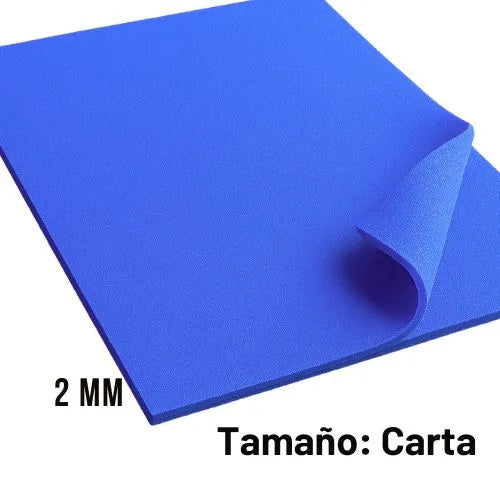 Fomi o Goma Eva - Carta Azul Rey