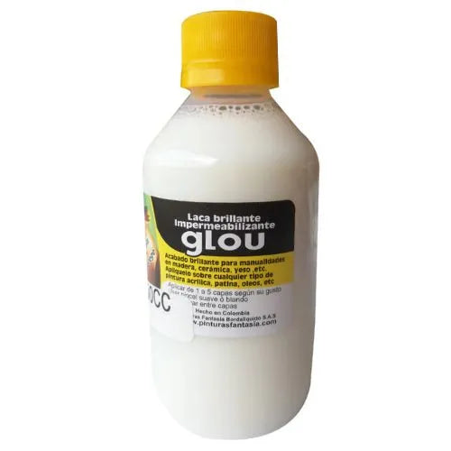 laca transparente, glou bordaliquido - 120cc BRILLANTE
