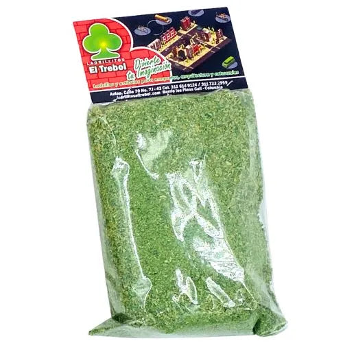 serrin o aserrín para maquetas - Verde Claro
