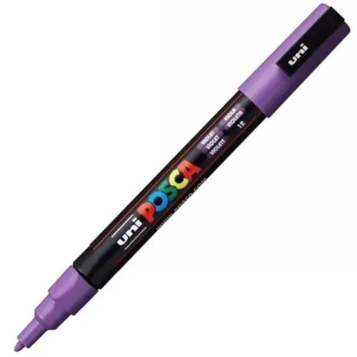 Marcador Posca De Pintura A Base De Agua - Unidad PC 3M Violeta