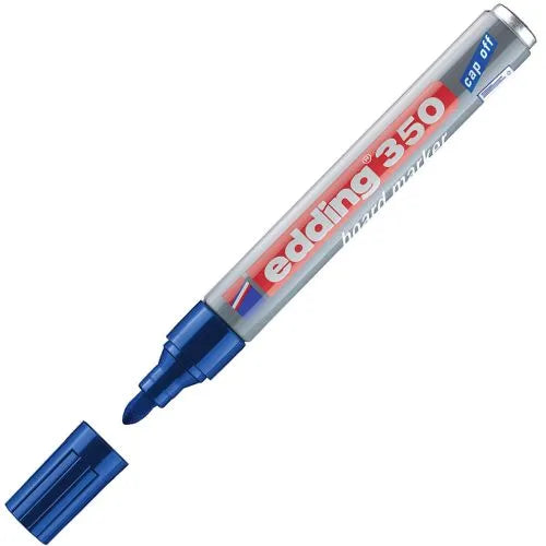 Marcador Edding borrable 350 Azul