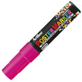 Marcador Poster Marker De Vinilo Rosado Fluorescente 6 mm