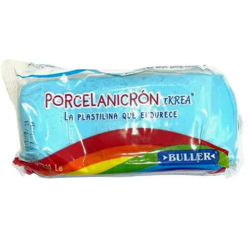 Porcelanicron O Masa Blanca - De 500 Grs - Azul Claro