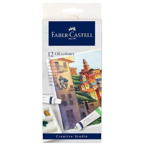 Set de Pinturas Faber Castell Oleo De 12 ML