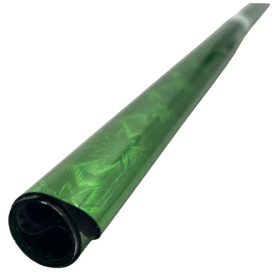 Papel Holográmico Rollo - X 5 Pliegos 70 X 50 cm - Verde