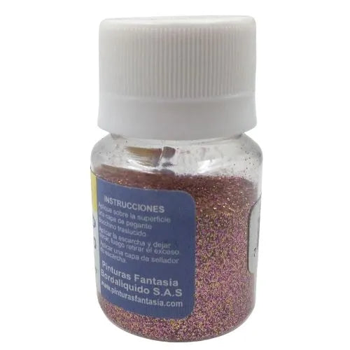 purpurina, polvo escarchado Bordaliquido - Oro rosa