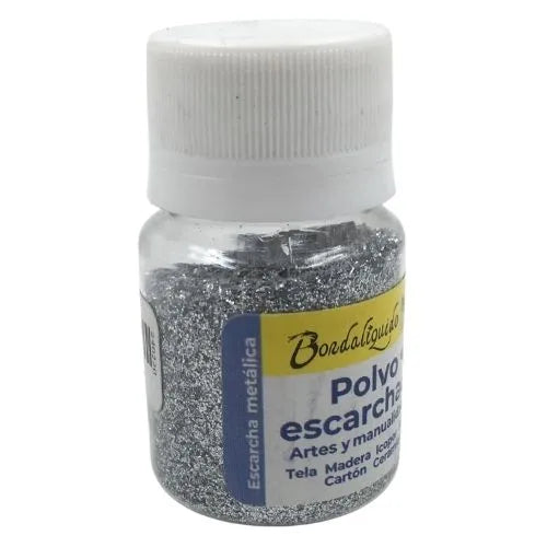 purpurina, polvo escarchado Bordaliquido - Plata