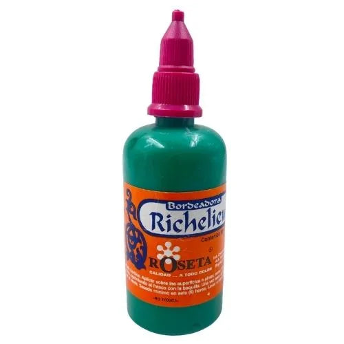 Bordeador Richelieu Verde Oliva Plano