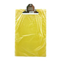 tabla con gancho para hojas, Plastica fabri folder - Amarillo