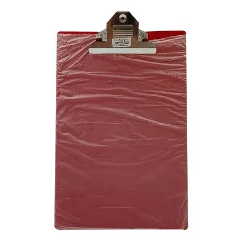 tabla con gancho para hojas, Plastica fabri folder - Rojo
