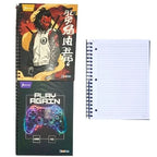cuaderno grande, Argollado pasta dura - Masculino Linea corriente