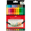 Marcadores Punta Pincel Faber Castell SuperSoft - 20 Uds