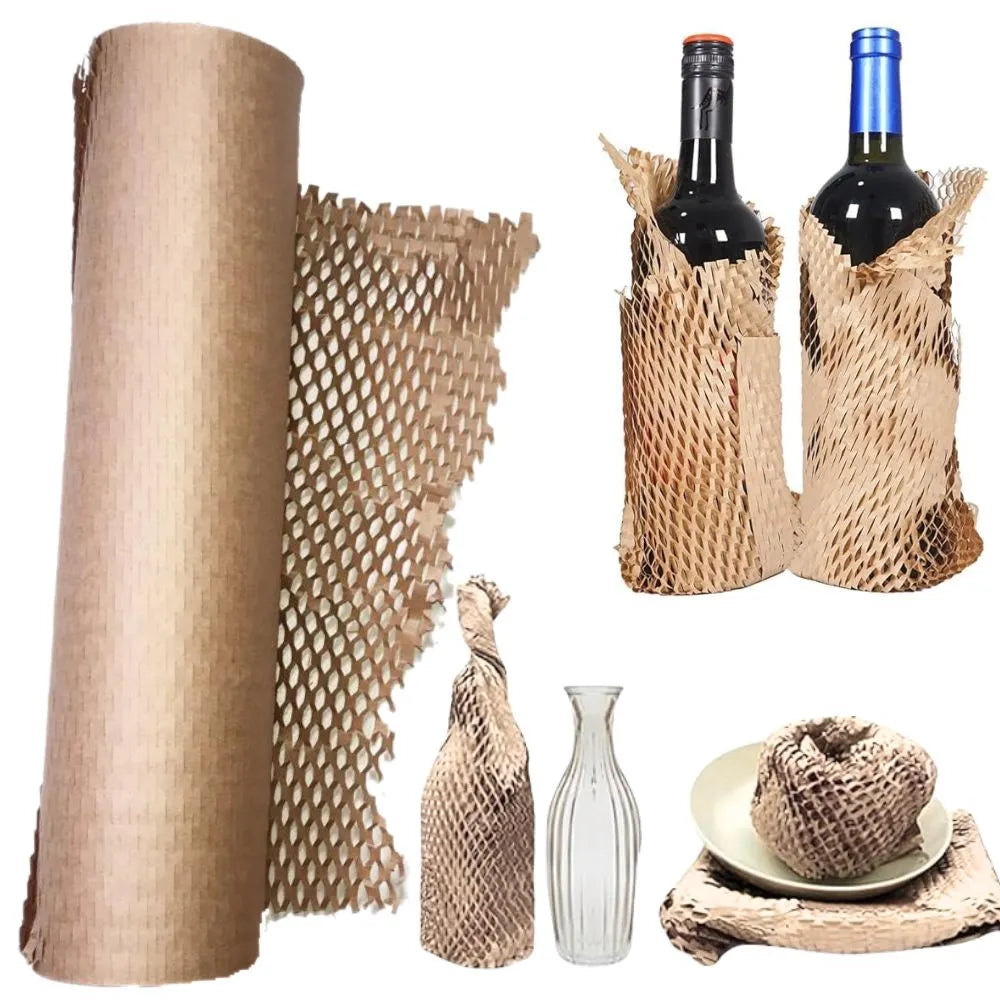 Rollo Papel De Embalar Tipo Panal 33 cm x 30 m