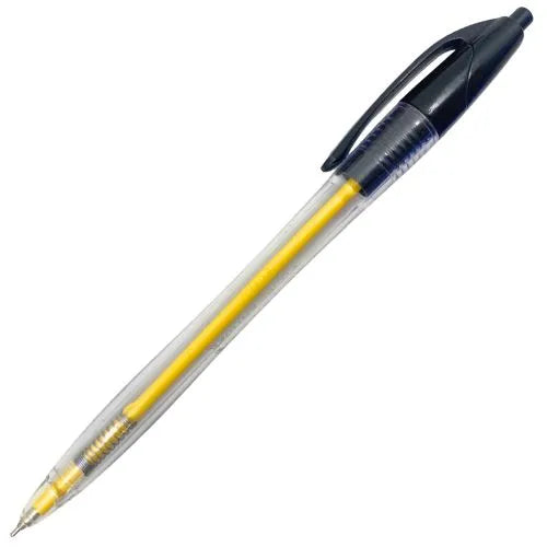 Boligrafo de Gel, Punta Fina - Negro Retractil Norma