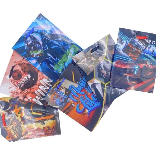Bolsa de regalo Estampada Hombre Pequeña
