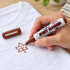 Ejemplo ilustrativo de uso de Marcador Textil Artline Shirt Marker 2 mm EKT-2 Café por Unidad