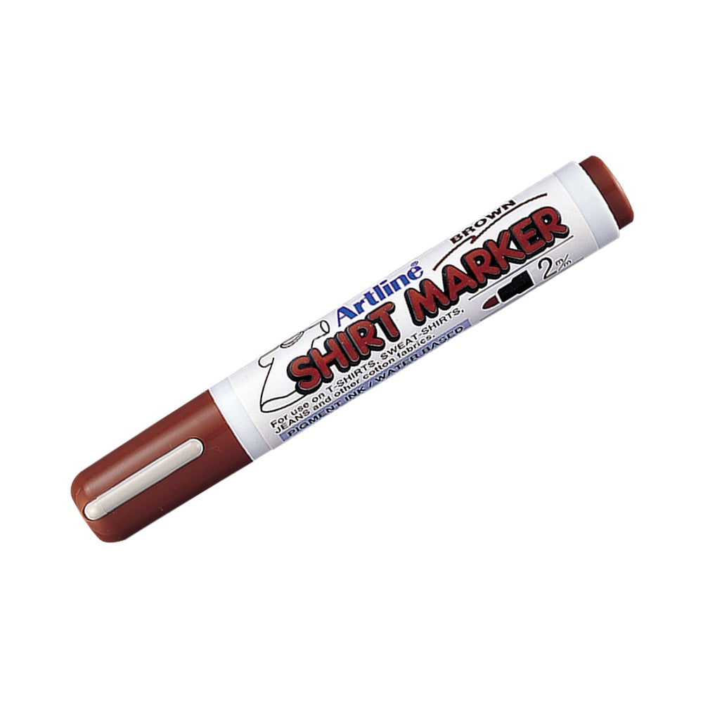 Marcador Textil Artline Shirt Marker 2 mm EKT-2 Café por Unidad — fotografía oficial del fabricante